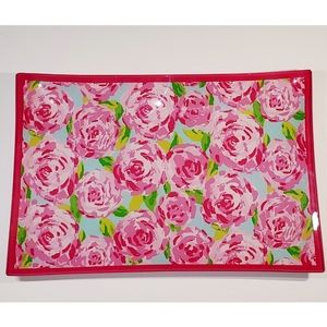 Lilly Pulitzer Accessories/Glass Catch-all Tray/
